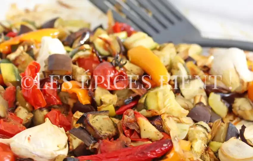 Légumes d'été confits au four