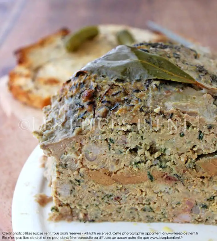 Ma terrine de campagne rustique maison toute parfumée [recette facile