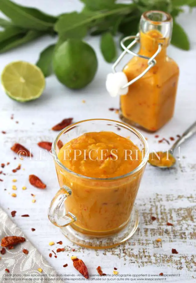 Hot Spicy Mango Sauce : ma sauce piquante à la mangue