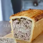 Pâté en croûte maison, farce savoureuse veau & volaille, graines de moutarde