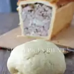 Comment préparer une pâte pour un pâté en crôute ?