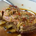 Travers de porc moelleux mijotés au jus