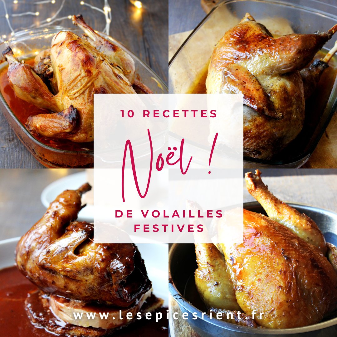 10 recettes de volaille de Fêtes